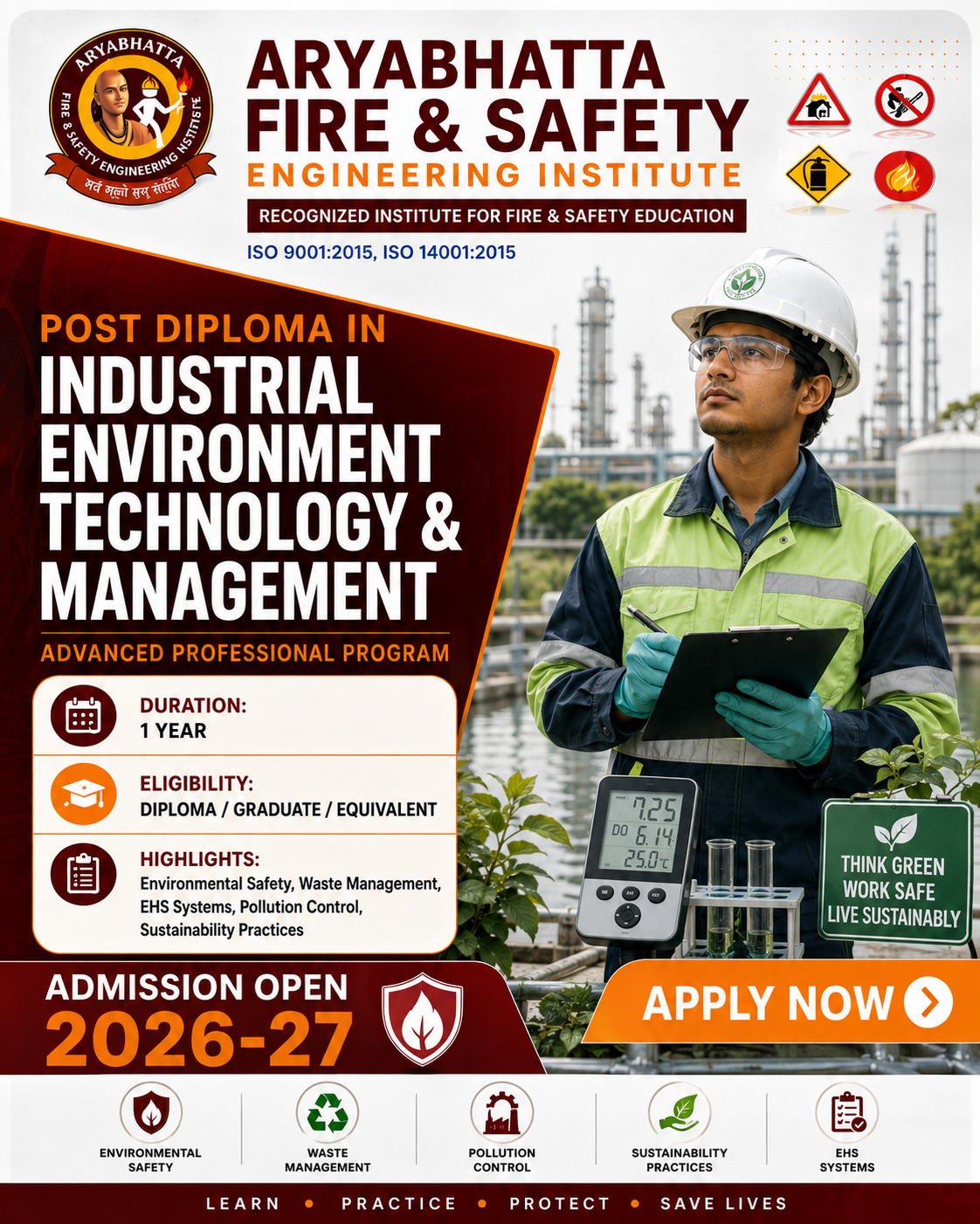 Diploma in Health, Safety & Environment (HSE)